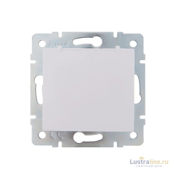 Розетка с/з с крышкой Lezard Karina 707-0288-123B