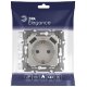 Розетка со шторками с 2xUSB Эра Elegance 14-4109-16 Б0065775