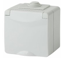 Розетка 2P+E со шторками и 2xUSB Эра 11-2602-03 Б0035990