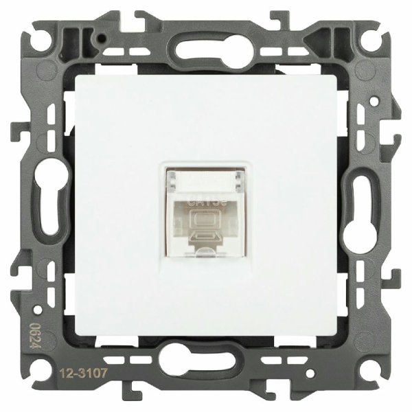 Розетка компьютерная RJ45 Эра 12-3107-01М Б0065712