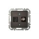 Розетка HDMI и TV Liregus Epsilon 28-1132