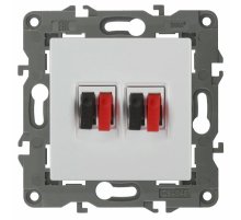 Розетка аудио двойная Эра 14-3112-01 Б0034326