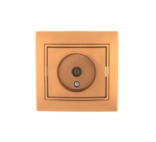 Розетка ТВ оконечная Lezard Mira 701-1313-130