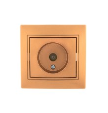 Розетка ТВ оконечная Lezard Mira 701-1313-130