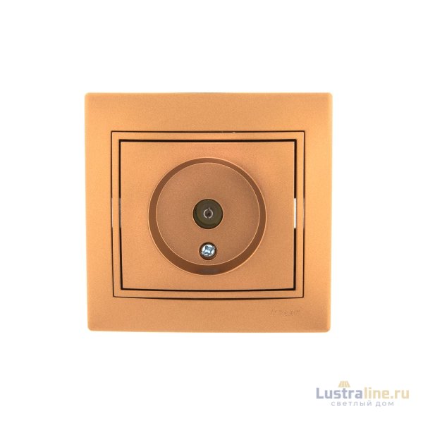 Розетка ТВ оконечная Lezard Mira 701-1313-130