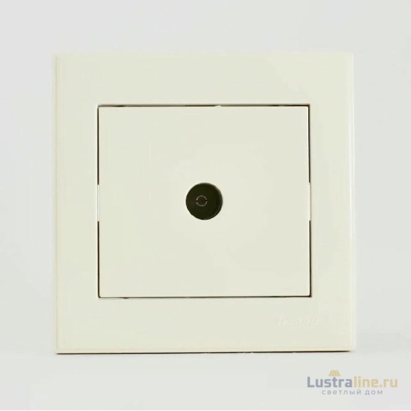 Розетка ТВ оконечная Lezard Rain 703-0303-130