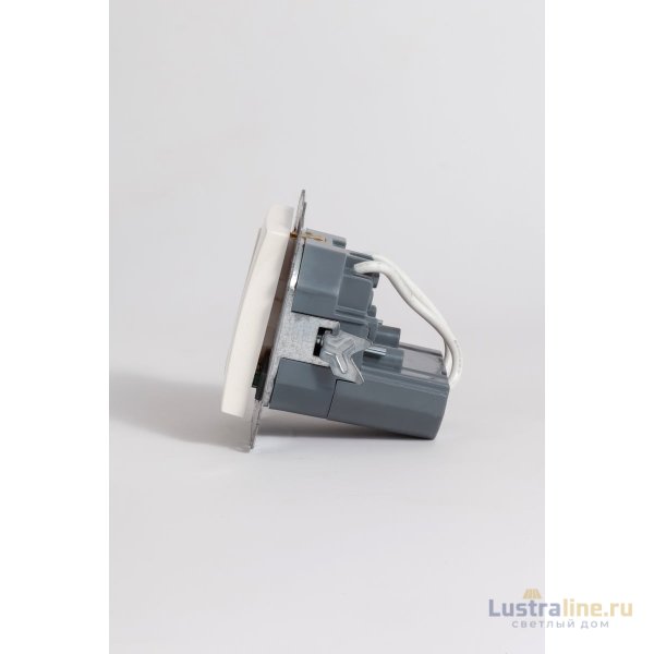 Розетка с/з зарядка (Type C+USB) ELBI Zena Vega 609-010200-334