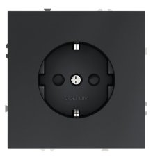 Розетка со шторками Voltum S70 VLS040207