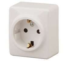 Розетка 2P+E Schuko Эра 11-2203-02 Б0020686