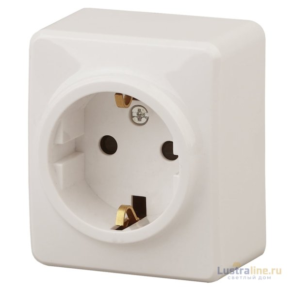 Розетка 2P+E Schuko Эра 11-2203-02 Б0020686