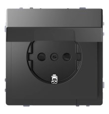 Розетка Schneider Electric Merten D-Life 16A с/з и крышкой MTN2310-6034