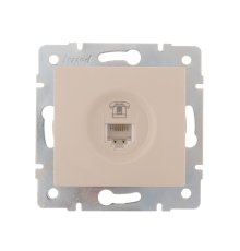 Розетка телефонная евро Lezard Karina 707-0388-137