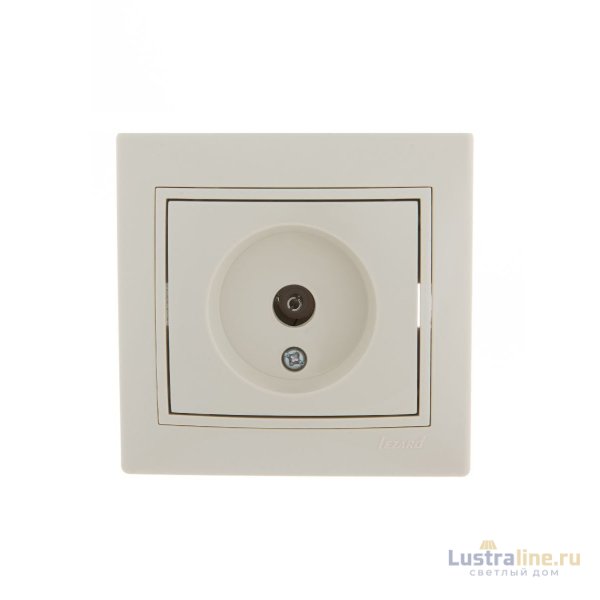 Розетка ТВ проходная Lezard Mira 701-0303-129