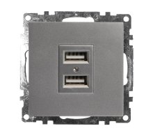 Розетка USB 2-местная Stekker Катрин 39588