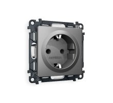 Комплект механизма розетки с/з со шторками Ambrella Volt Alfa MA657010