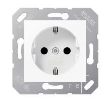 Розетка Schuko Jung CD5120BFWW