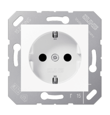 Розетка Schuko Jung CD5120BFWW