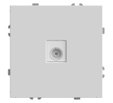 Розетка телевизионная 1-местная Stekker RST00-5108-01 Эмили 49875 Розетка телевизионная 1-местная Stekker RST00-5108-01 Эмили 49875