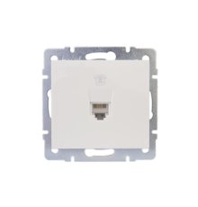 Розетка телефонная евро Lezard Rain 703-0288-137