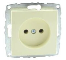 Розетка без земли Mono Electric Despina-Larissa 16А 250В крем 500-001722-116
