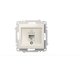 Розетка компьютерная (Cat 6) ELBI Zena Vega 609-010200-247