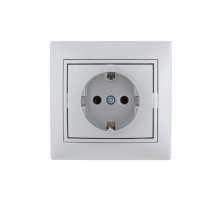 Розетка с/з Lezard Mira 701-1010-122
