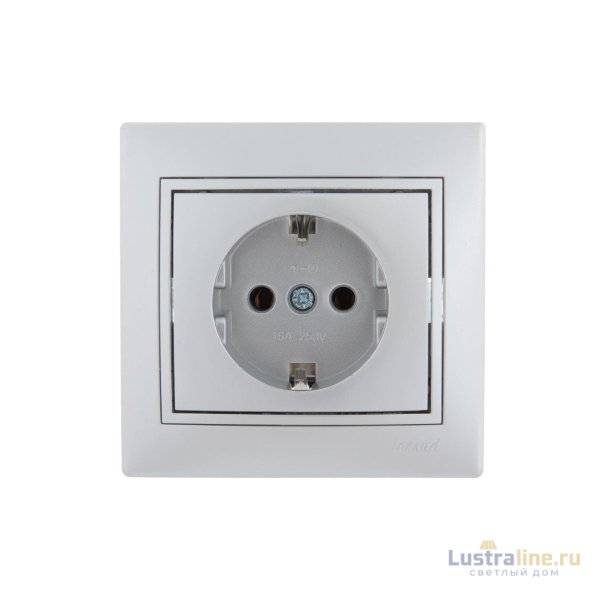 Розетка с/з Lezard Mira 701-1010-122