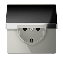 Розетка штепсельная Schuko Jung GCR1520KIKL