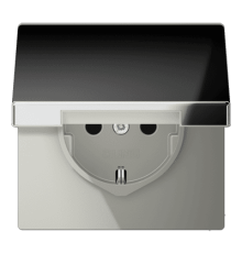 Розетка штепсельная Schuko Jung GCR1520KIKL