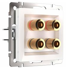 Акустическая розетка Werkel белая W1185001 4690389155536