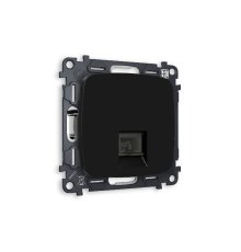 Комплект механизма компьютерной розетки RJ-45(8P8C) CAT6 со шторкой Ambrella Volt Omega MO812010