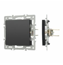 Заглушка для розетки Arlight SCT-MGG-PL-BK 044893