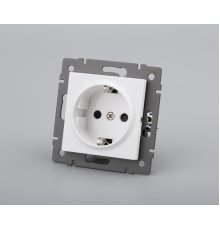 Механизм электрической розетки Arlight SCT-MEU1-PL-WH-V (250V, 16A) 049814