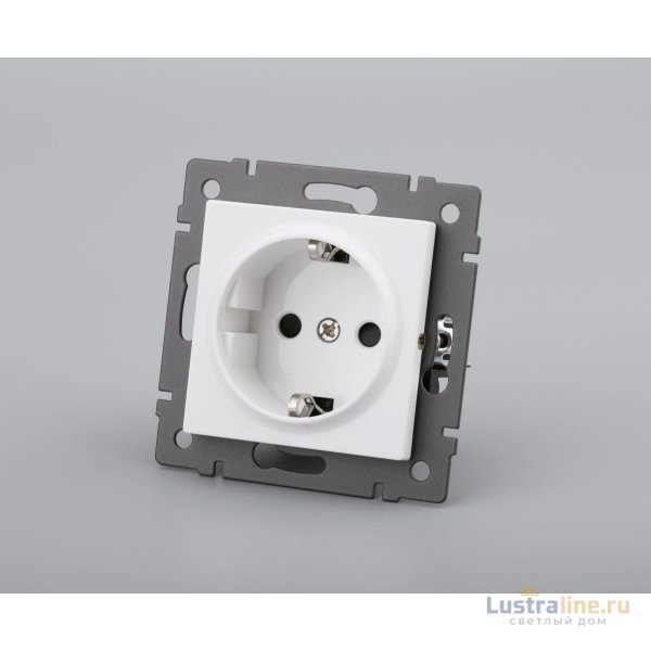 Механизм электрической розетки Arlight SCT-MEU1-PL-WH-V (250V, 16A) 049814