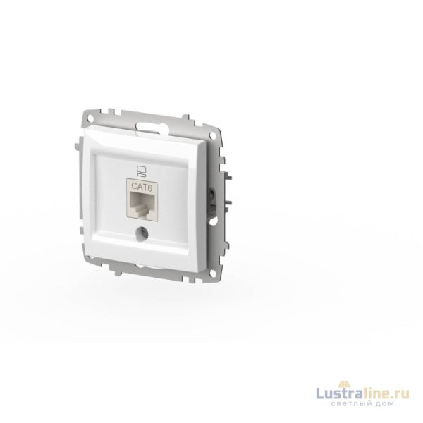 Розетка компьютерная (Cat 6) ELBI Zena Vega 609-015600-247