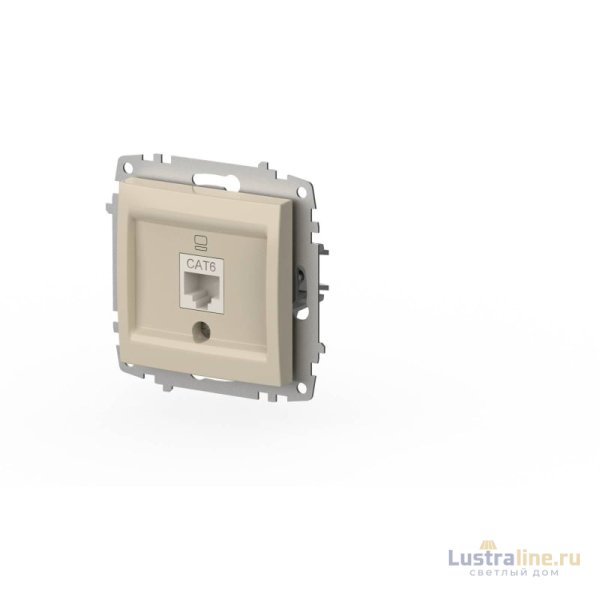 Розетка компьютерная (Cat 6) ELBI Zena Vega 609-010300-247