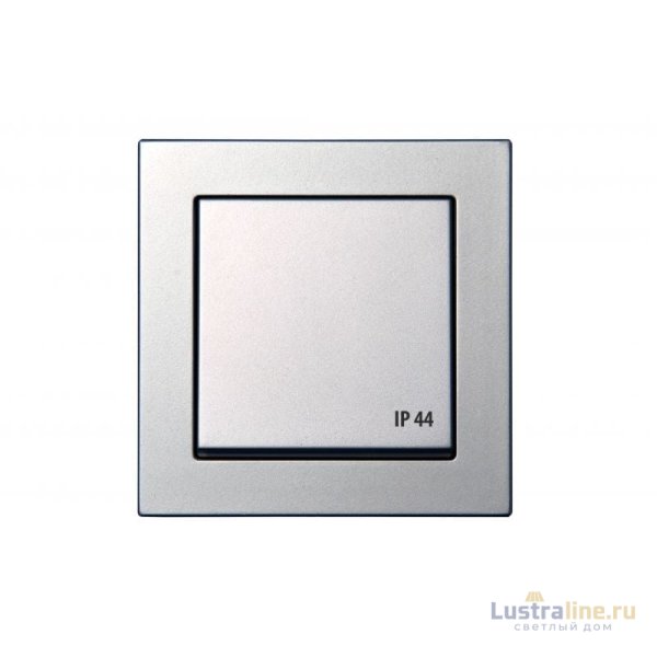 Розетка с заземлением и крышкой Liregus Epsilon 28-1765