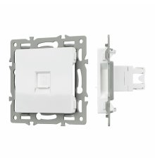 Механизм компьютерной розетки Arlight SCT-MPC1-PL-WH 045301