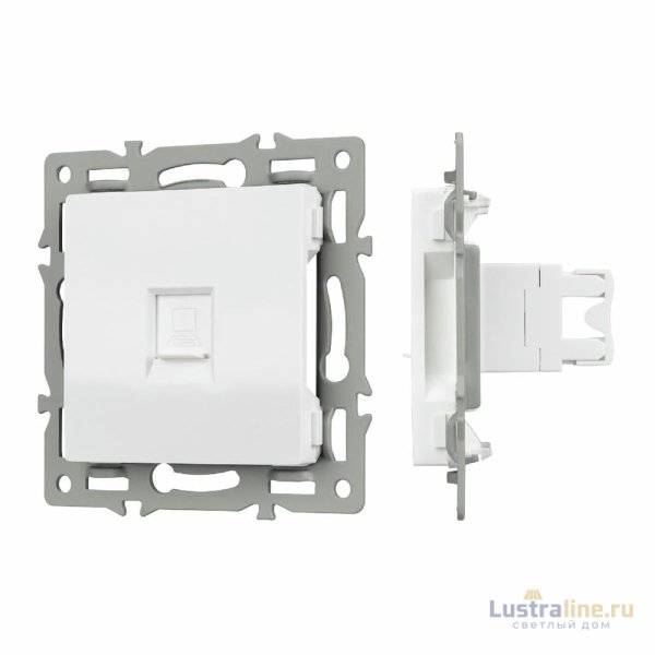 Механизм компьютерной розетки Arlight SCT-MPC1-PL-WH 045301