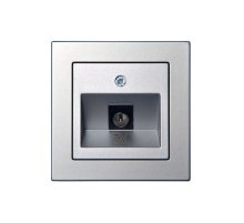 Розетка телевизионная (TV) F-разъем Liregus Epsilon 28-182