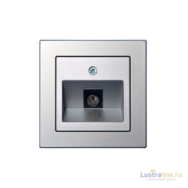 Розетка телевизионная (TV) F-разъем Liregus Epsilon 28-182