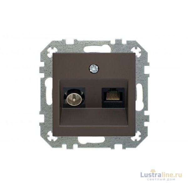 Розетка TV RJ45 Liregus Retro 29-034