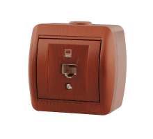 Розетка компьютерная Lezard Nata 710-0600-139