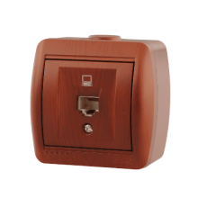 Розетка компьютерная Lezard Nata 710-0600-139