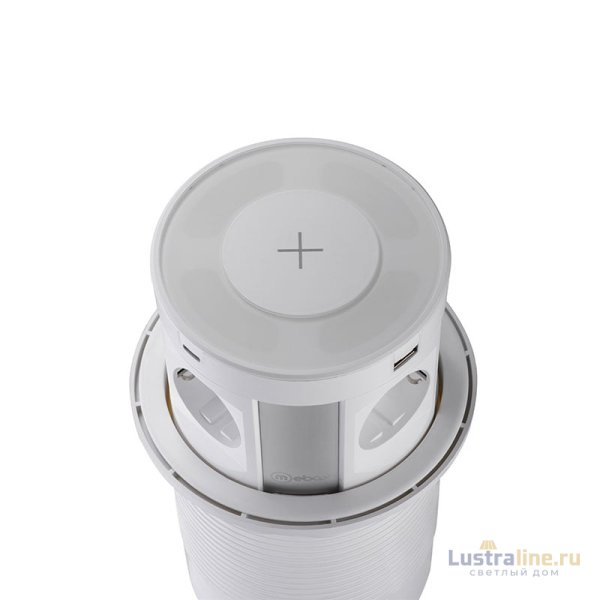 Блок розеток 107J (4 секции, 2 USB А + 2 USB С) Mebax 00-00001171