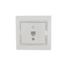 Розетка телефонная евро Lezard Mira 701-0202-137