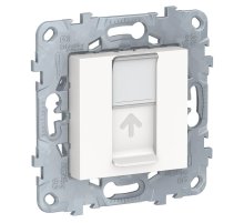 Розетка компьютерная RJ45 Schneider Electric Unica New Cat. 6 UTP NU541518
