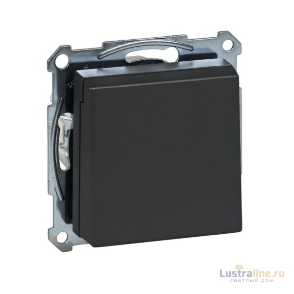 Розетка Schneider Electric Merten System M с крышкой MTN2311-0414