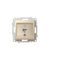 Розетка компьютерная (Cat 6) ELBI Zena Vega 609-012500-247