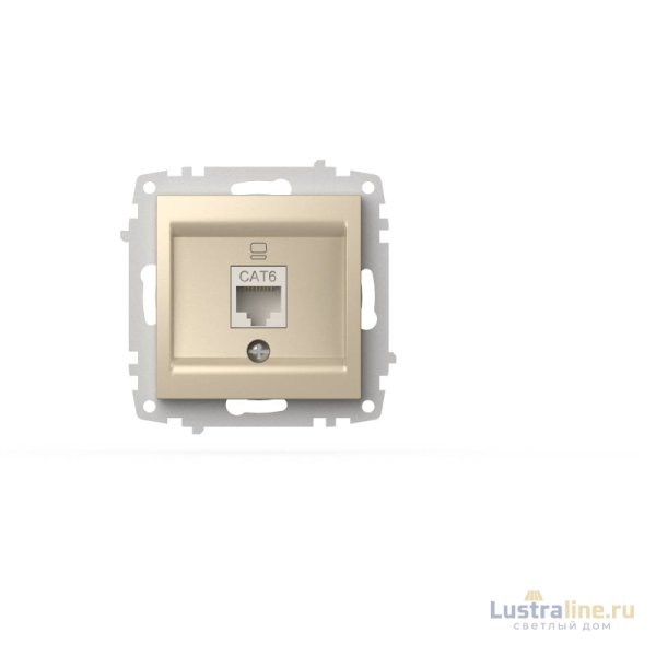 Розетка компьютерная (Cat 6) ELBI Zena Vega 609-012500-247
